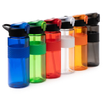 Borraccia sport in plastica riciclata con dosatore a cannuccia 700ml color arancione vista dettaglio 4