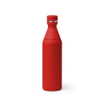 Borraccia termica in acciaio inox con doppia apertura e tappo 550ml color rosso seconda vista