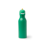 Borraccia termica dal design per bambini con tappo a testa di animale 450ml color verde seconda vista
