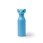 Borraccia termica dal design per bambini con tappo a testa di animale 450ml color azzurro pastello seconda vista