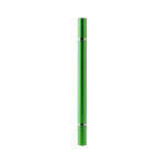 Penna 2 in 1 con finitura metallizzata, matita infinita e inchiostro blu color verde seconda vista
