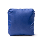 Borsa sportiva pieghevole in plastica riciclata con cerniera color blu reale vista dettaglio 2