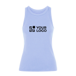 Canotta donna a costina 270 g/m² Roly Direct Dribe vista principale