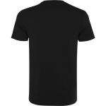 T-shirt unisex in cotone a manica corta 180 g/m2 Roly Direct Kutta color nero seconda vista