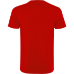T-shirt unisex in cotone a manica corta 180 g/m2 Roly Direct Kutta color rosso seconda vista