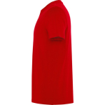 T-shirt unisex in cotone a manica corta 180 g/m2 Roly Direct Kutta color rosso