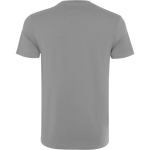 T-shirt unisex in cotone a manica corta 180 g/m2 Roly Direct Kutta color grigio chiaro seconda vista