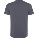 T-shirt unisex in cotone a manica corta 180 g/m2 Roly Direct Kutta color grigio topo seconda vista