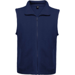 Gilet in pile unisex con zip 300 g/m2 Roly Direct New Bellagio color blu mare prima vista d'uso