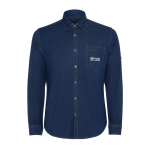 Camicia in denim di cotone con tessuto stretch 210g/m² Roly Direct Lujan vista principale
