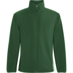 Giacca in pile unisex con collo alto 300 g/m2 Roly Direct New Artic color verde bottiglia prima vista d'uso