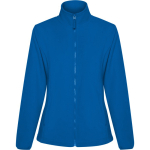 Giacca in pile da donna con zip frontale 300 g/m2 Roly Direct New Artic color blu reale prima vista d'uso