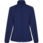 Giacca in pile da donna con zip frontale 300 g/m2 Roly Direct New Artic color blu mare prima vista d'uso