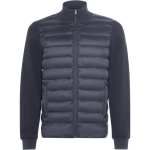 Giacca unisex imbottita con zip 90 g/m² Roly Direct Vivaro color grigio topo prima vista d'uso