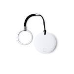 Portachiavi localizzatore anti-smarrimento in plastica resistente all’acqua color bianco seconda vista