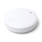Portachiavi localizzatore anti-smarrimento in plastica resistente all’acqua color bianco vista dettaglio 1