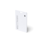 Scheda localizzatore anti-smarrimento resistente all’acqua e ricaricabile color bianco prima vista d'uso