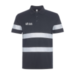 Polo unisex a manica corta ad alta visibilità 220 g/m2 Roly Foran vista principale