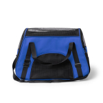 Zaino in RPET per animali con griglia e base rinforzata color blu reale seconda vista