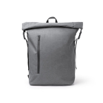 Zaino in plastica riciclata idrorepellente per portatile 15” color grigio seconda vista