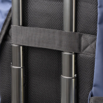 Zaino impermeabile idrorepellente per laptop da 15” color blu mare vista dettaglio 2