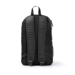 Zaino ecologico idrorepellente con tasche e cerniera 9” color nero vista dettaglio 5