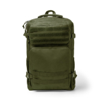 Zaino sportivo per portatile con tasche multiple 17” color verde scuro seconda vista