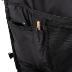 Zaino da viaggio ad alta capacità con apertura a 180° per portatile 15” color verde scuro vista dettaglio 5