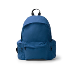 Zaino multiuso in nylon riciclato con tasche, ideale per PC 15” color blu reale seconda vista