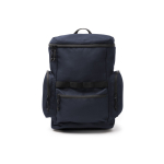 Zaino da viaggio eco con apertura superiore e tasca frontale 12” color blu mare seconda vista