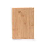 Blocco note A5 con supporto per cellulare e tappetino mouse, fogli lisci color naturale seconda vista