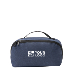 Beauty case in plastica riciclata con chiusura diagonale vista principale