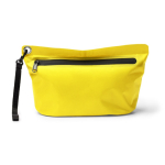 Necessaire impermeabile con cerniera waterproof e laccetto rimovibile color giallo seconda vista
