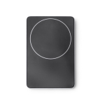 Powerbank magnetico in alluminio riciclato con ricarica rapida 5.000 mAh color rosso vista dettaglio 4