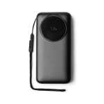 Power bank con schermo LED e ricarica rapida 22,5W 20.000 mAh color nero seconda vista
