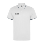 Polo tecnica a manica corta con rib a contrasto 200 g/m2 Roly Direct Sian vista principale