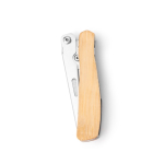 Multifunzione 4 in 1 con corpo in bambù e acciaio inox color naturale seconda vista