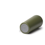 Bicchiere termico in acciaio inox con coperchio antigoccia 500ml color verde scuro vista dettaglio 4