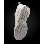 Calzature da lavoro unisex con chiusura in lycra e suola in poliuretano 200J Roly Pearl color bianco vista dettaglio 2