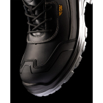 Calzature da lavoro con puntale rigido e soletta antiperforazione Roly Brax color  arancione fluorescente vista dettaglio 4