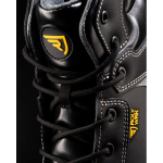 Stivale da lavoro unisex con lacci e puntale in fibra di vetro Roly Iron color  arancione fluorescente vista dettaglio 4