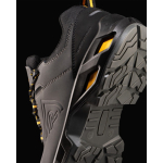 Calzature da lavoro impermeabili con puntale rinforzato e tessuto in pelle Roly Rock color giallo vista dettaglio 4