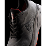 Calzature da lavoro unisex traspiranti con suola in gomma morbida Roly Onyx color rosso vista dettaglio 4