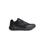 Calzature da lavoro sportive unisex traspiranti con lacci Roly Basalt color nero prima vista d'uso