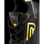 Calzature da lavoro unisex sportive con lacci e suola a doppia densità Roly Beryl color giallo fluorescente vista dettaglio 4