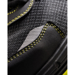 Calzature da lavoro unisex sportive con lacci e suola a doppia densità Roly Beryl color giallo fluorescente vista dettaglio 5