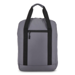Zaino per laptop in RPET con strisce riflettenti 15,6'' color grigio
