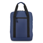 Zaino per laptop in RPET con strisce riflettenti 15,6'' color blu scuro