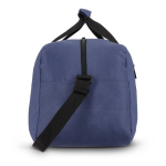 Borsa da viaggio o sportiva con dettaglio riflettente e zip 35L color blu scuro sesta vista
