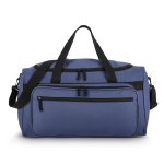 Borsa sportiva e da viaggio da 37L con manici multipli e cerniere color blu scuro